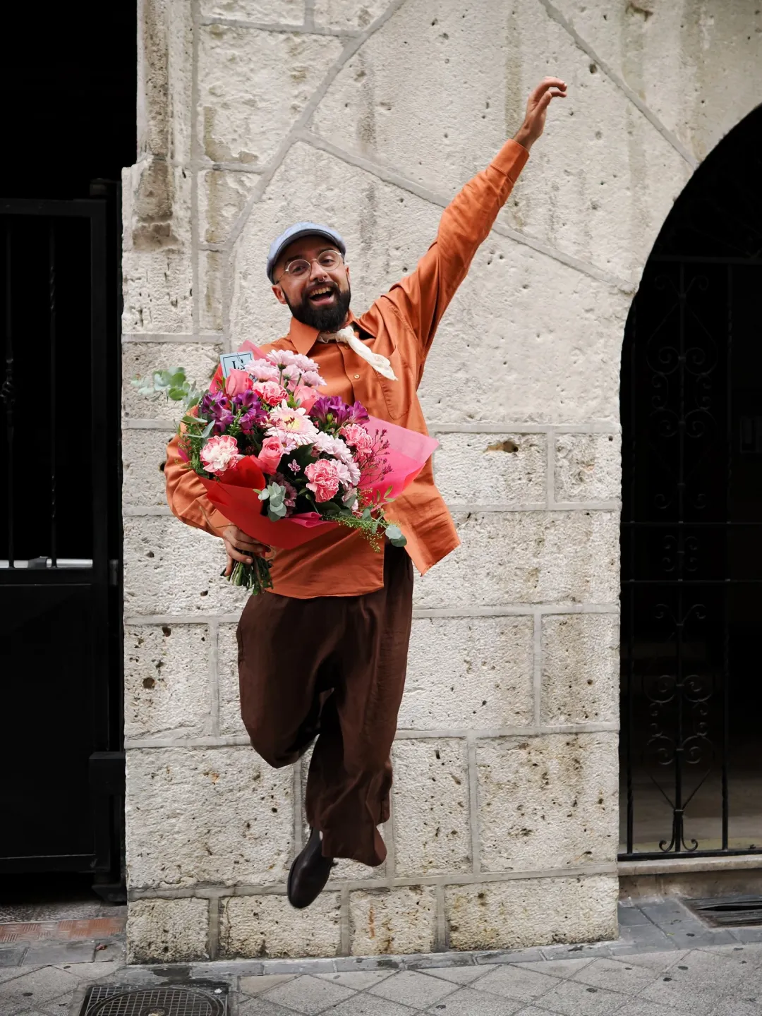 Ramo Tonos Rosas con Rosas